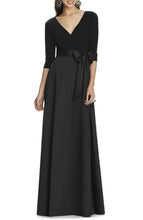 Load image into Gallery viewer, Long Sleeve fashion Long Dress-M1
