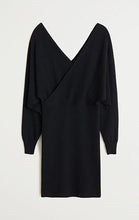 Load image into Gallery viewer, Black off shoulder Dress-M1