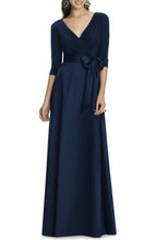 Load image into Gallery viewer, Long Sleeve fashion Long Dress-M6
