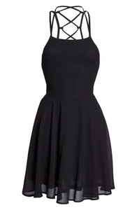 Stylish Backless Fashion Dress-M1